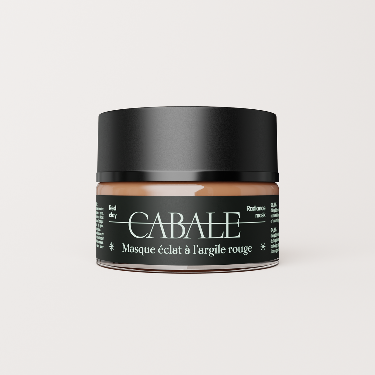 Masque à l'argile rouge