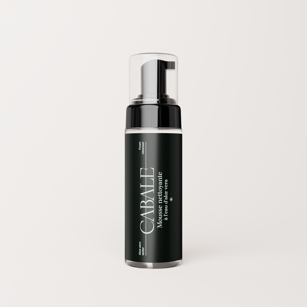 Mousse nettoyante