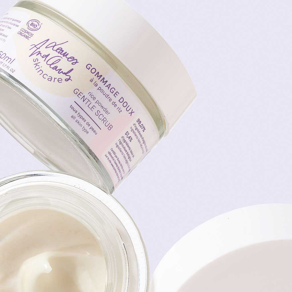 Gommage visage naturel et bio