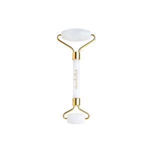 Rouleau de massage quartz blanc