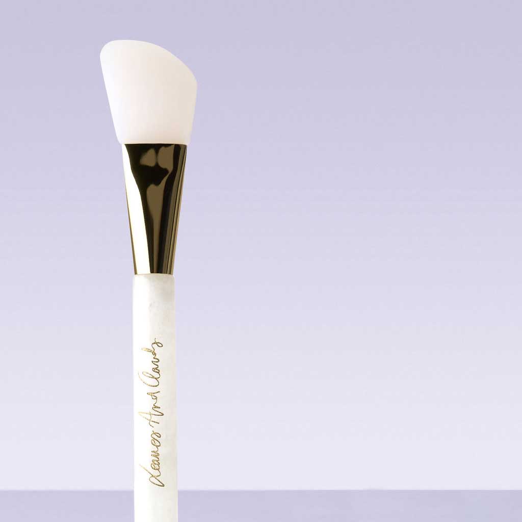 Pinceau silicone quartz blanc